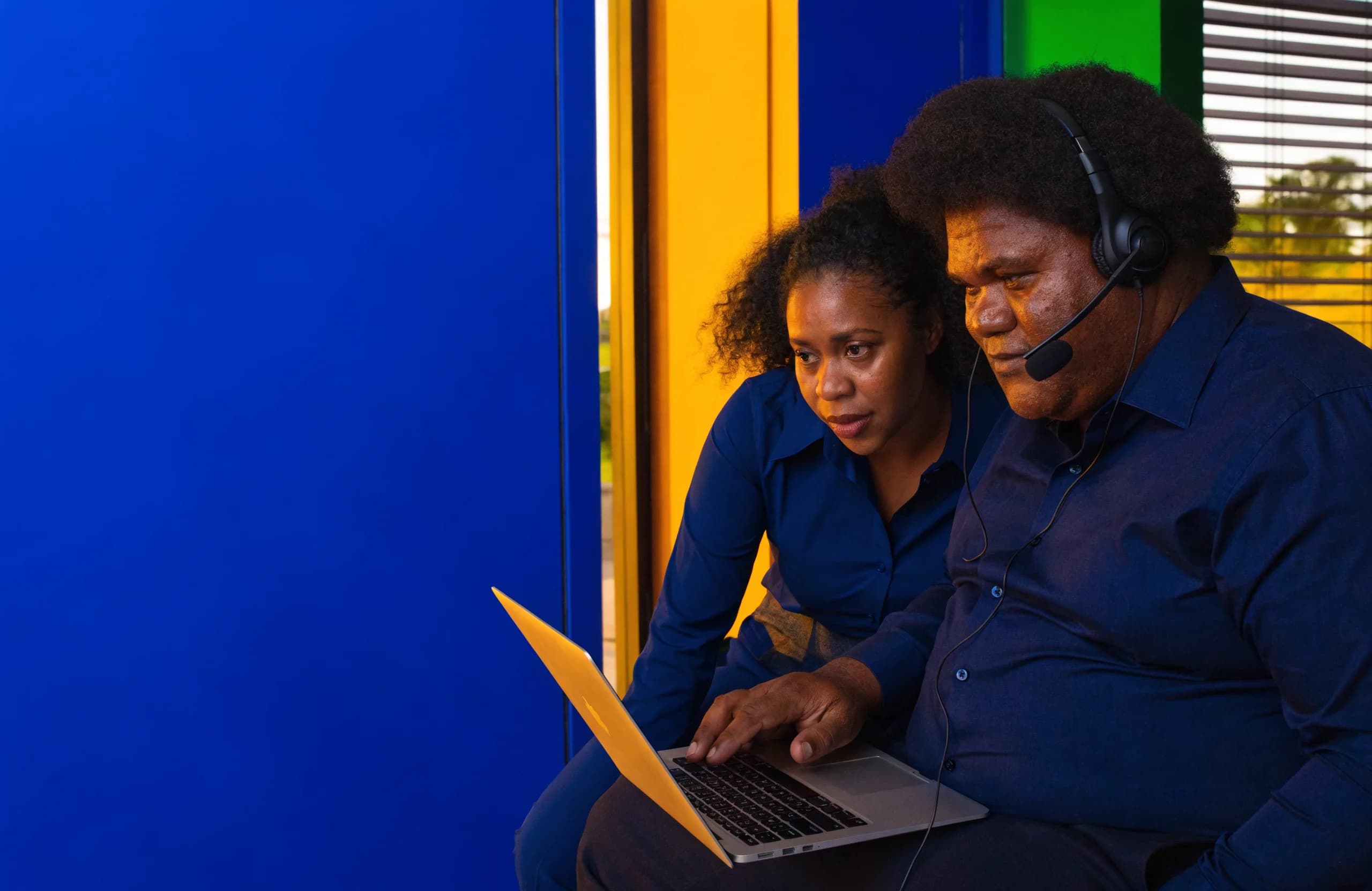Ni-Vanuatu technology professionals building customer support in Port Vila